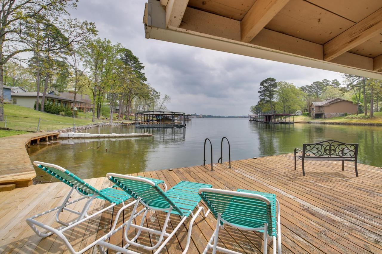 הוילה Lake Hamilton Cozy Lake Cabin With Dock In Hot Springs Natl Park מראה חיצוני תמונה