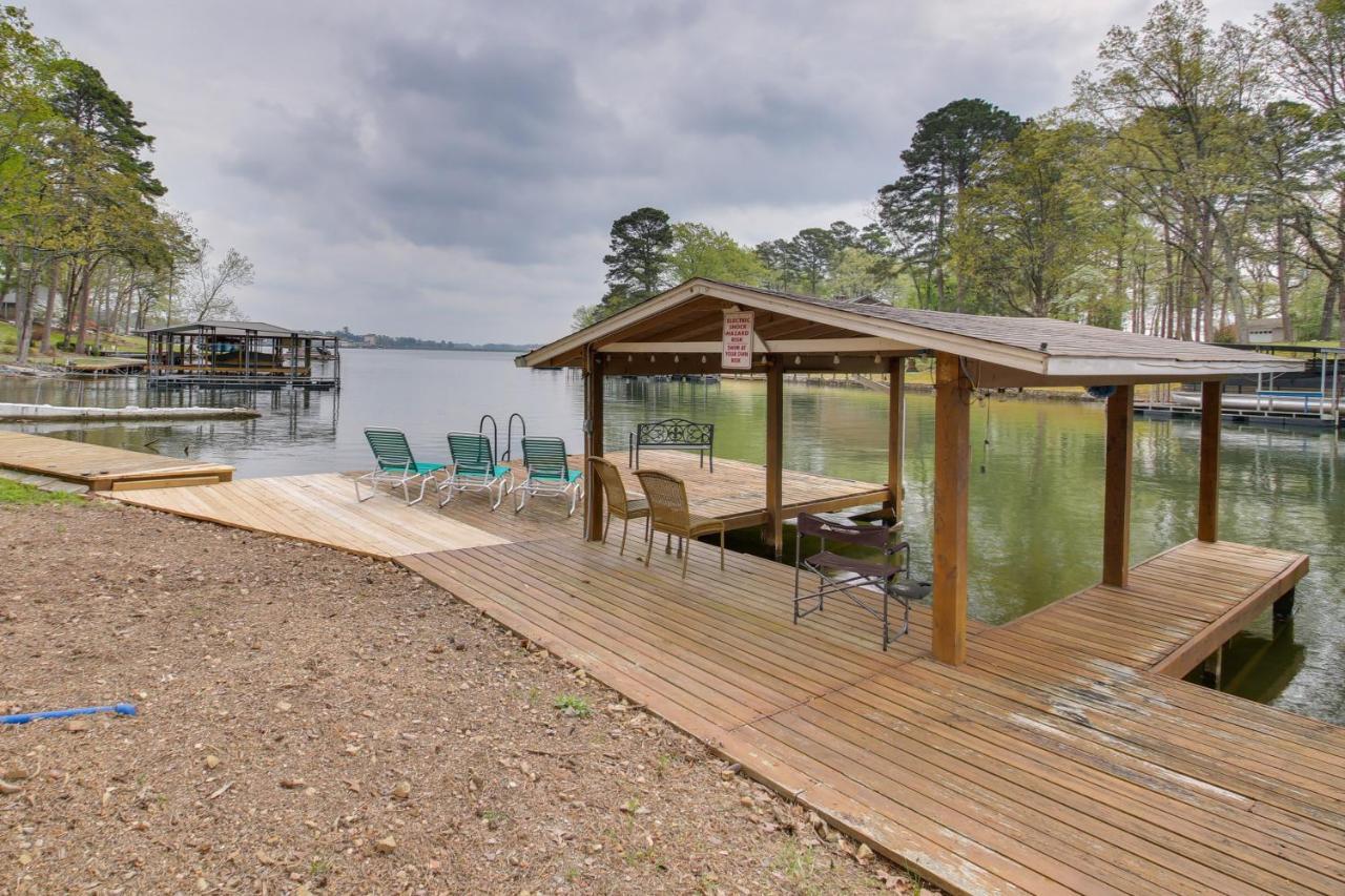 הוילה Lake Hamilton Cozy Lake Cabin With Dock In Hot Springs Natl Park מראה חיצוני תמונה