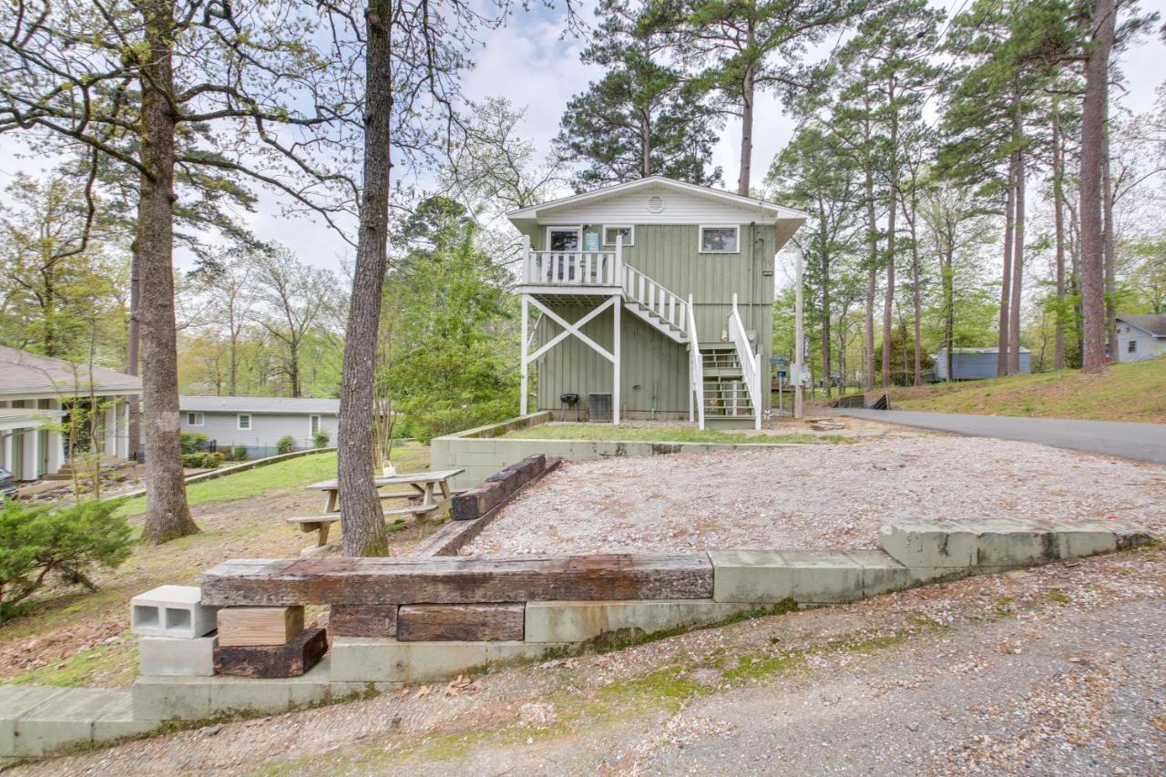 הוילה Lake Hamilton Cozy Lake Cabin With Dock In Hot Springs Natl Park מראה חיצוני תמונה