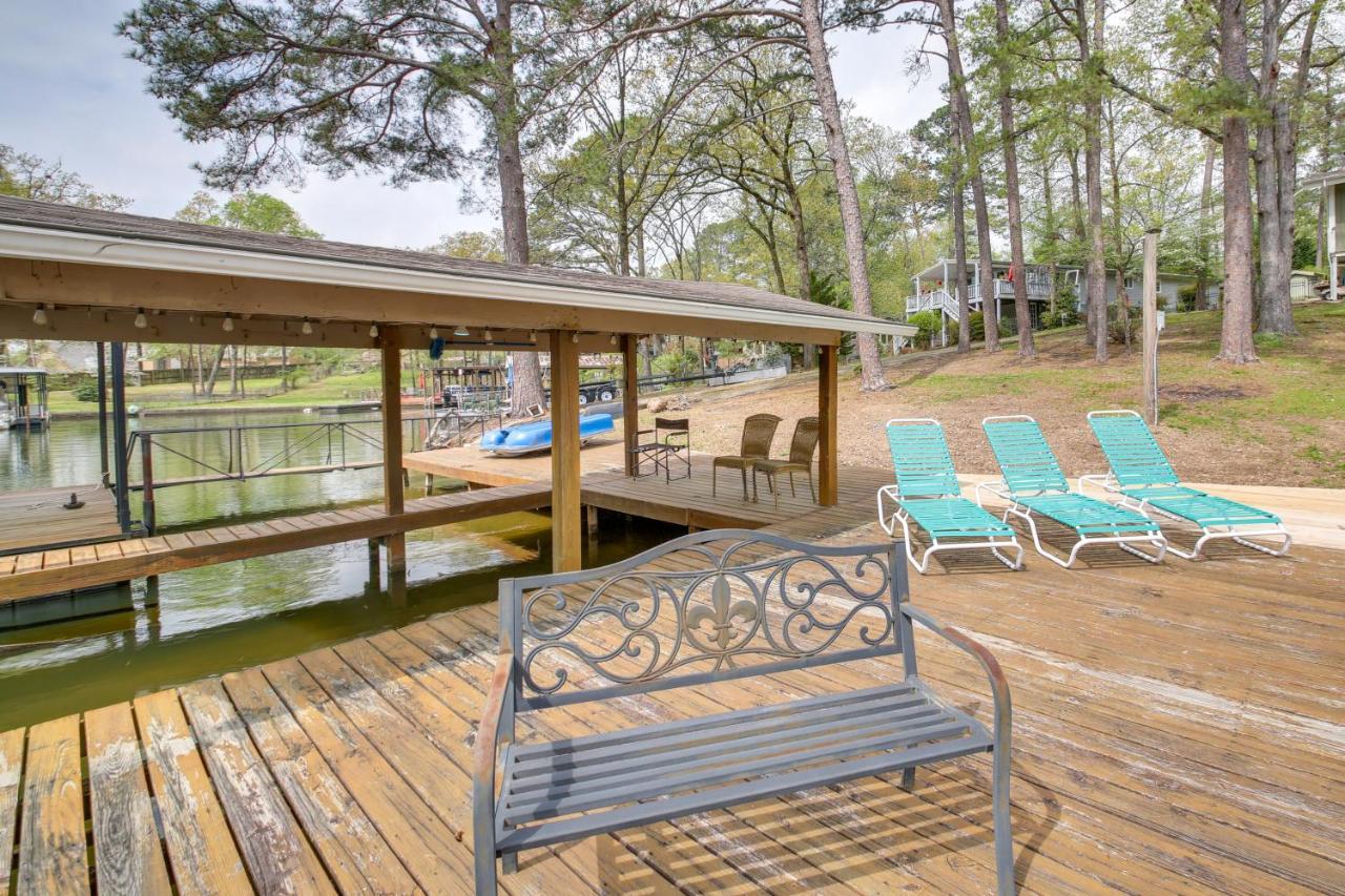 הוילה Lake Hamilton Cozy Lake Cabin With Dock In Hot Springs Natl Park מראה חיצוני תמונה