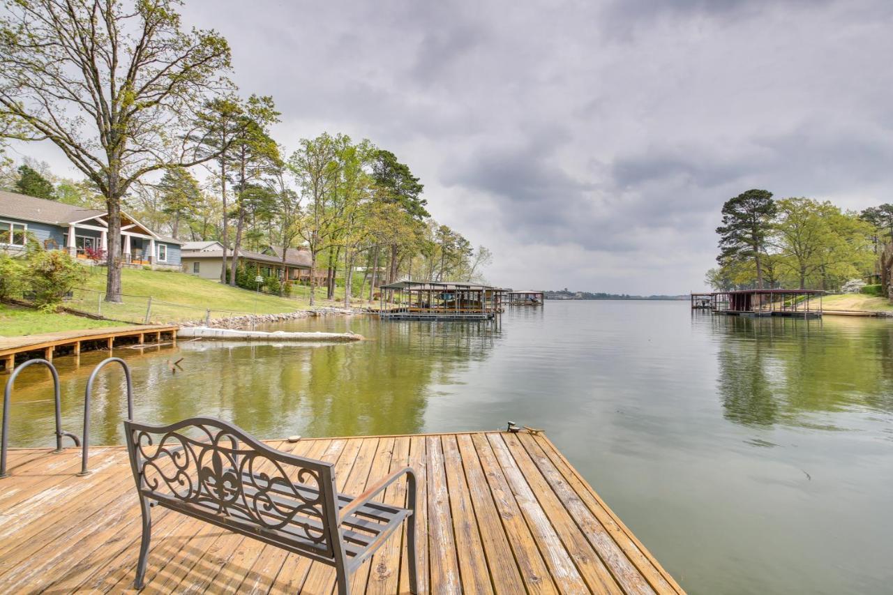 הוילה Lake Hamilton Cozy Lake Cabin With Dock In Hot Springs Natl Park מראה חיצוני תמונה