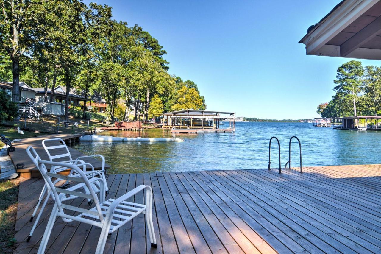 הוילה Lake Hamilton Cozy Lake Cabin With Dock In Hot Springs Natl Park מראה חיצוני תמונה